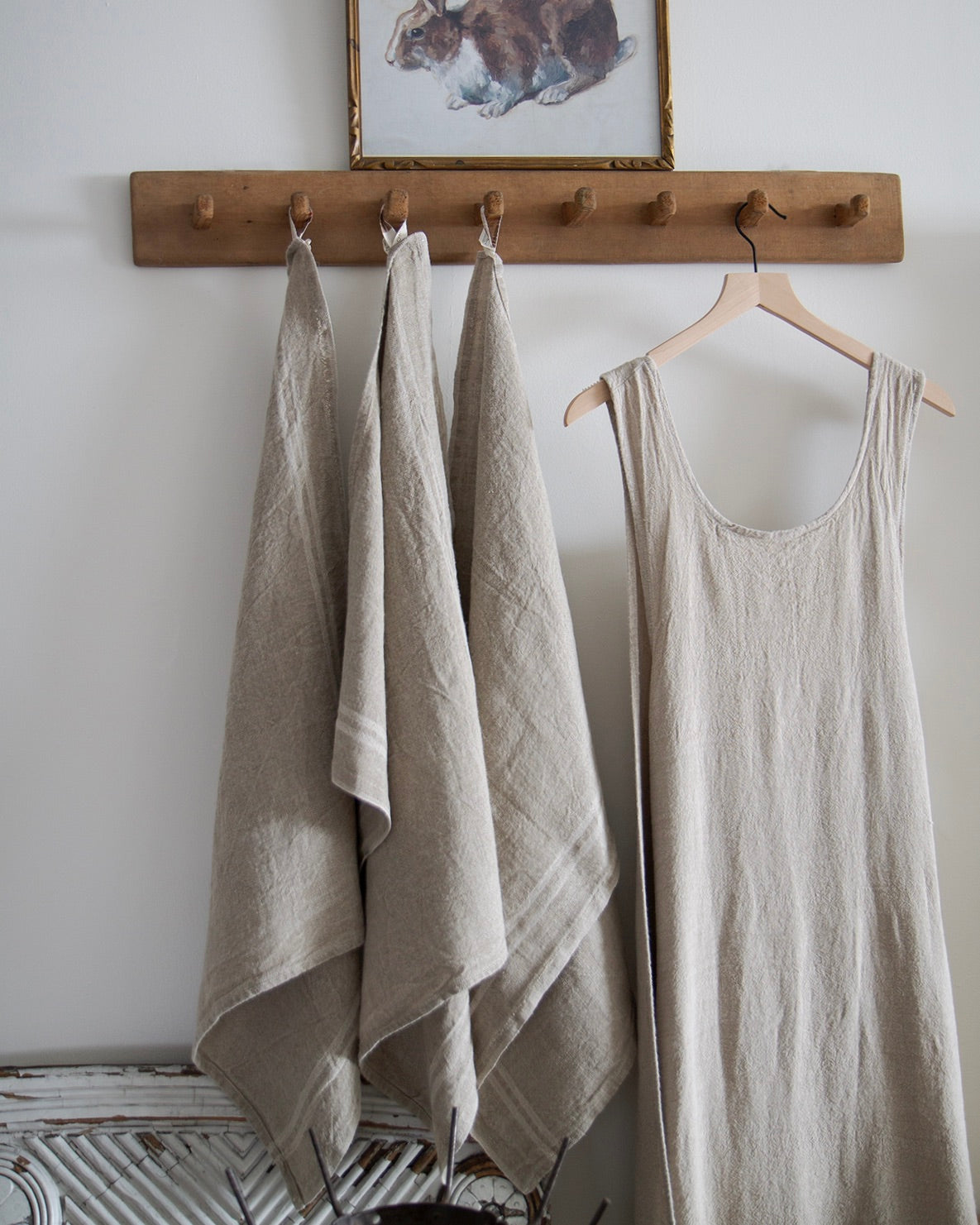 Linen Tea Towel Made in France