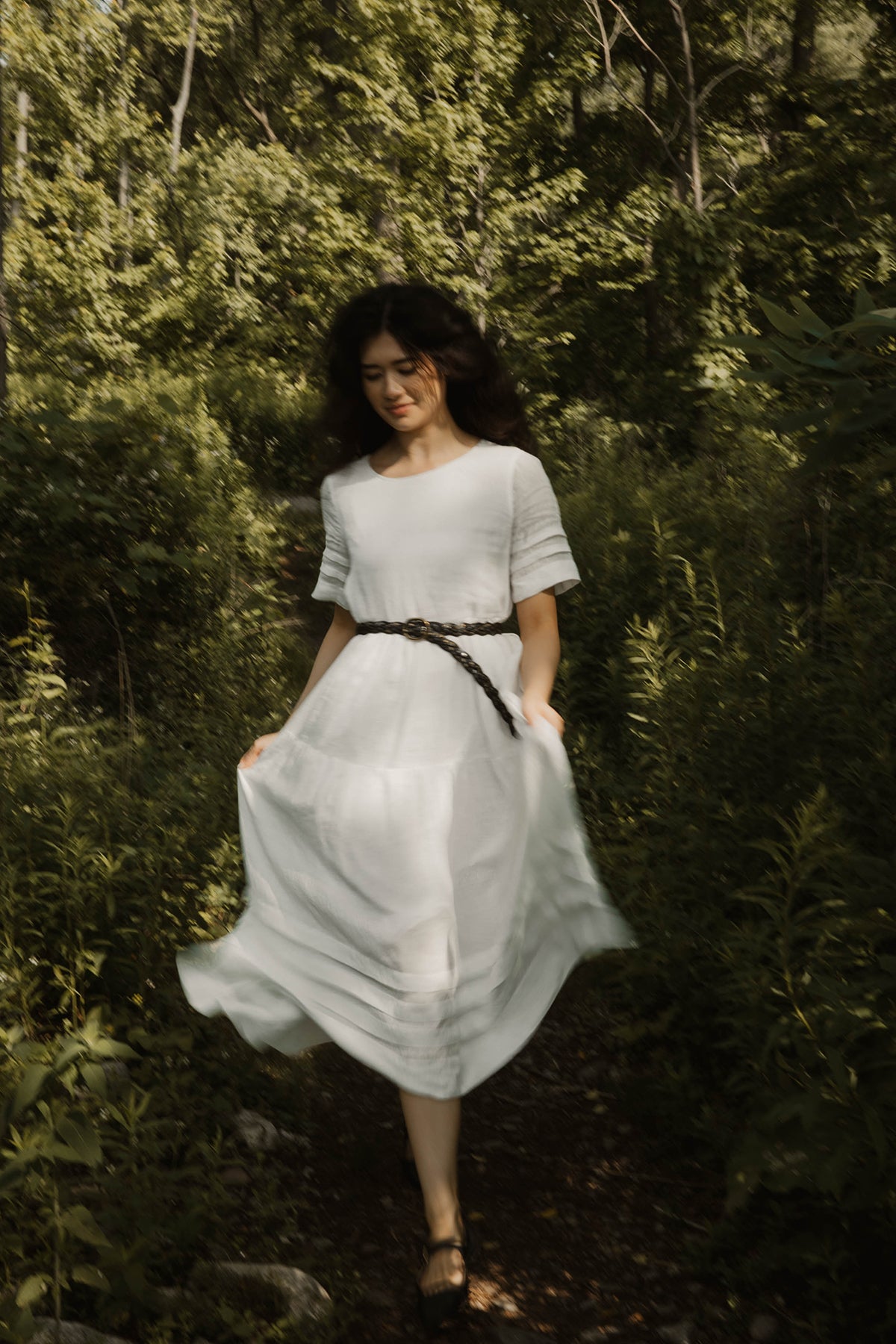 Seaside Linen Dress